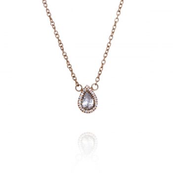 Ingnell jewellery Valencia Necklace Rosegold